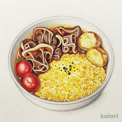 成城石井自家製 ホロホロ牛スジ煮とスパイス炊き込みご飯（カオモックヌア）