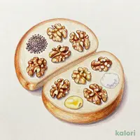 成城石井自家製 八穀とくるみの平焼きパン