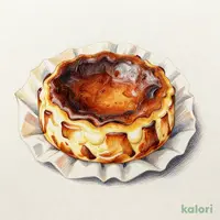 成城石井自家製 「紙包み」純生クリームのバスクチーズケーキ 1個 D+2