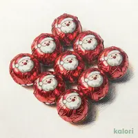 成城石井 サンタボールチョコ 120g(約9個)