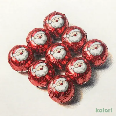 成城石井 サンタボールチョコ 120g(約9個)