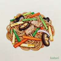 Japchae (Stir-Fried Glass Noodles), 3 Servings