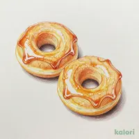 大豆粉入りメープルドーナツ 2個