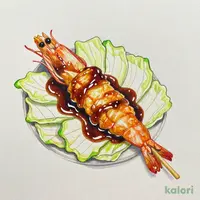 みそエビフライ串