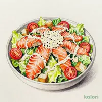 サーモンシーザーサラダ