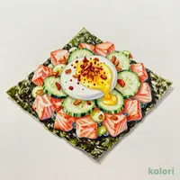 温玉サーモンユッケ
