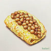 納豆オムレツ