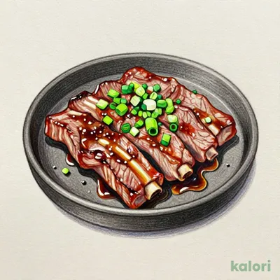 鉄板旨だれカルビ