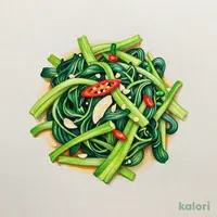 Stir-Fried Green Vegetables