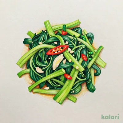 青菜炒め