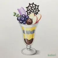 ハロウィンパフェ