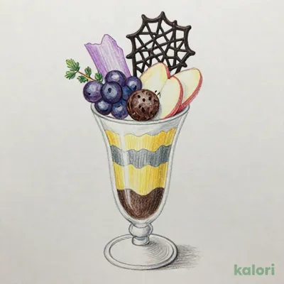 ハロウィンパフェ