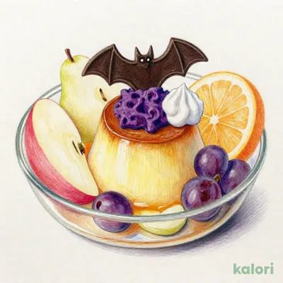 ハロウィンプリンアラモード