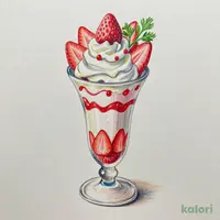 クイーンストロベリーパフェ