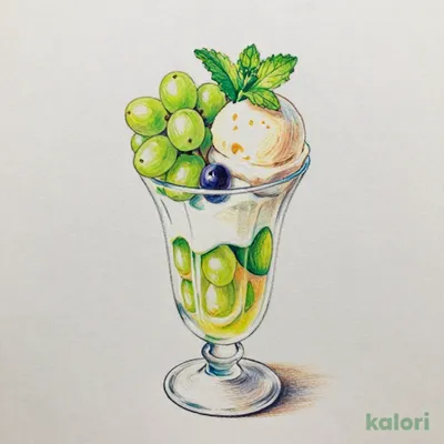 シャインマスカットパフェ