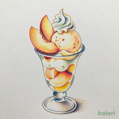 ピーチパフェ