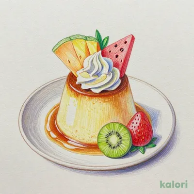 プリンアラモード
