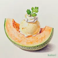 マスクメロンパフェ