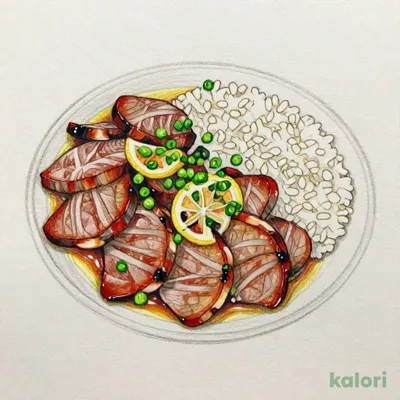 Grilled Premium Beef Tongue with Scallion Salt and Lemon (180g)