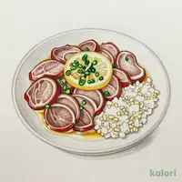 ねぎ塩レモン極上厚切りたん焼き 1人前(120g) とろろ付