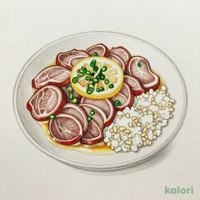ねぎ塩レモン極上厚切りたん焼き 1人前(120g) とろろ付
