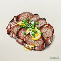 ねぎ塩レモン牛たん焼き (1.5人前)