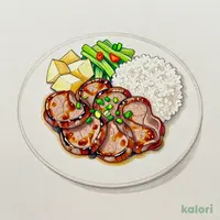 上たん焼きとねぎまぶし定食（とろろ付）