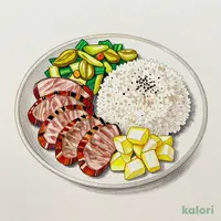 Grilled Premium Beef Tongue Set Meal (120g) with Grated Yam