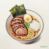 極上厚切りたん焼きとハーフラーメン