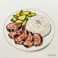 Grilled Beef Tongue Set Meal (125g)