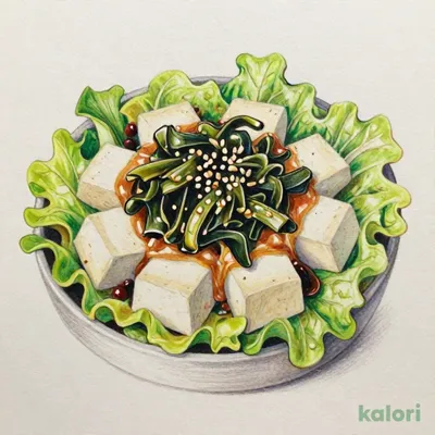 Tofu Salad with Japanese-Style Dressing