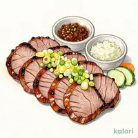 ねぎ塩レモン上たん焼き定食 1.5人前(180g) とろろ付
