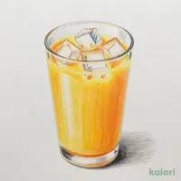 オレンジジュース（らんち）