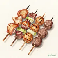 本日の7種串焼盛り合せ　塩