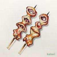 砂肝串　塩（２本）