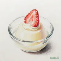 いちご杏仁バニラ