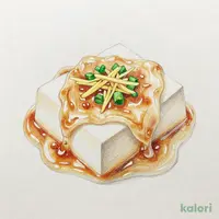 手作り豆富の比叡湯葉あんかけ