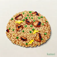 炭火香る鶏チャーハン