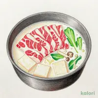 近江牛の豆乳しゃぶしゃぶ