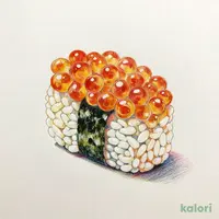 Salmon Roe Sushi (1 pc)