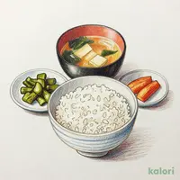 Rice Set (Large) (Rice, Miso Soup, Pickles)