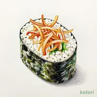 しらす青さのり巻