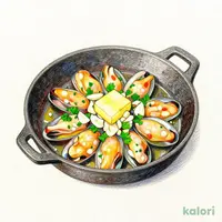 つぶ貝のガーリックバター焼