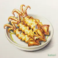 Deep-Fried Firefly Squid