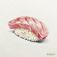 まぐろ中トロ １貫