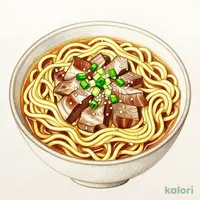 もつ鍋〆のラーメンセット