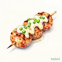 Premium Free-Range Chicken Meatball Skewer with Soy Milk Cheese Sauce