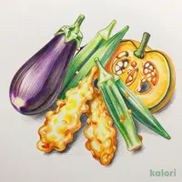 夏野菜の天ぷら