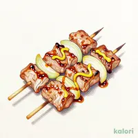 Muroran-style Yakitori (Pork Skewers), 2 pcs