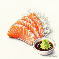 岩手県オランダ島サーモン刺し